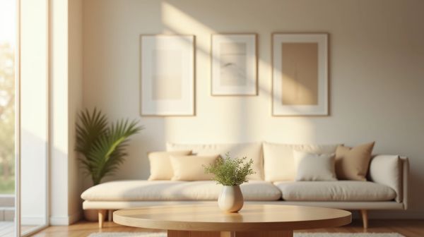 Tables basses rondes : un choix pratique et polyvalent à explorer